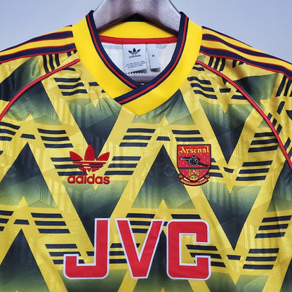 1991-1993 Arsenal away retro kit