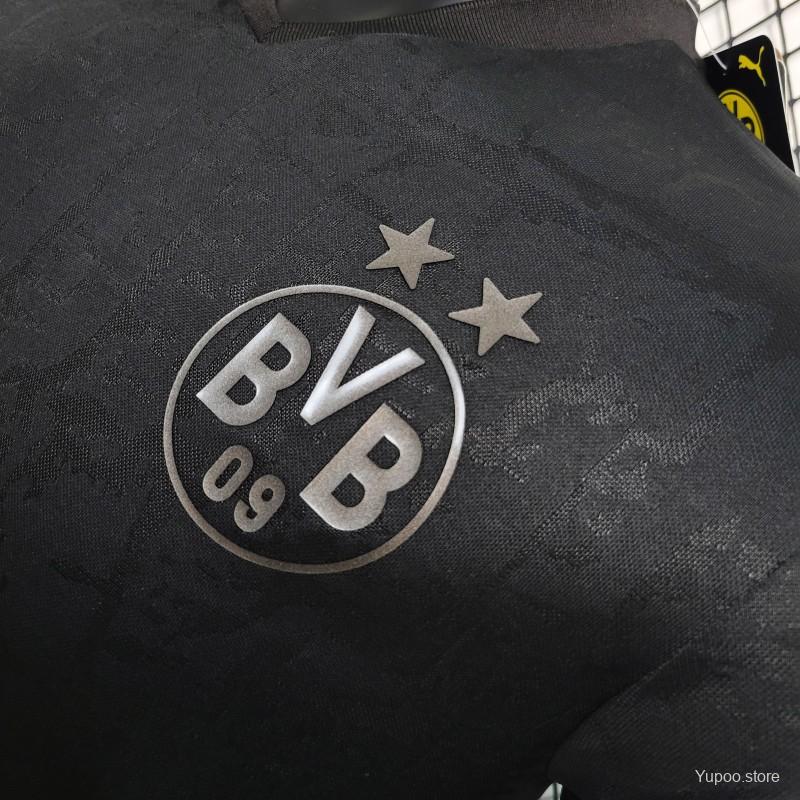 borussia dortmund all black kit 22/23