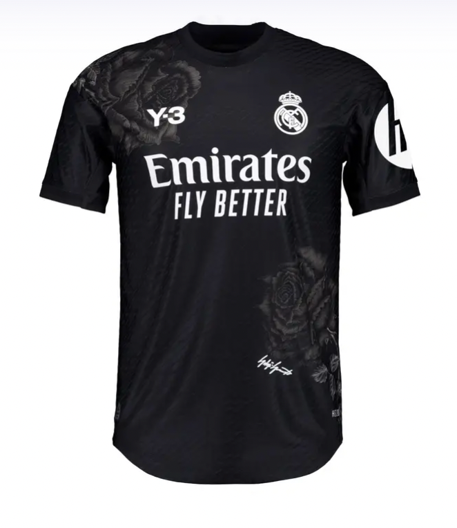 Real Madrid x Y-3 2023/24 Collaboration (Black) Shirt