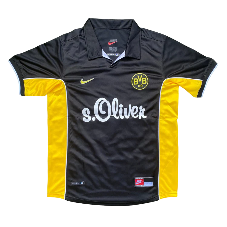 BORUSSIA DORTMUND 1998/00 AWAY RETRO SHIRT