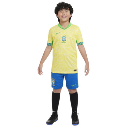 Brazil Home kit kids 2024/2025