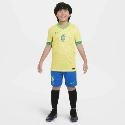 Brazil Home kit kids 2024/2025