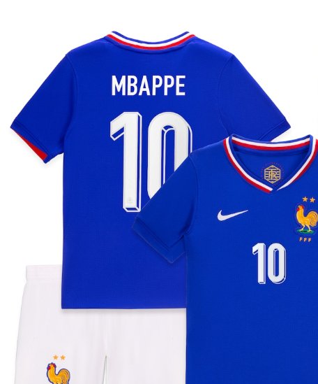 France Home kit kids 2024/2025