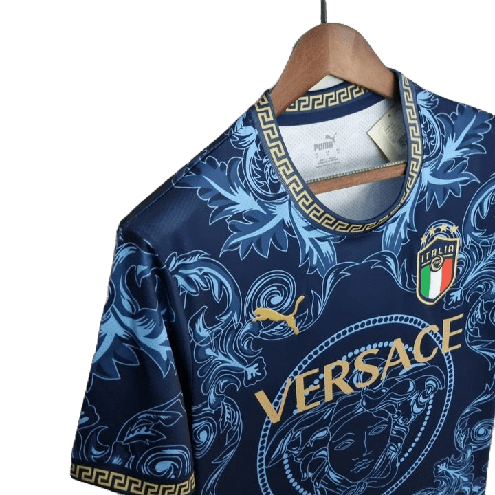 ITALY X VERSACE 2022 CONCEPT (BLUE) HOME SHIRT