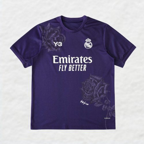 REAL MADRID X Y-3 2023/24 COLLAB (PURPLE) SHIRT